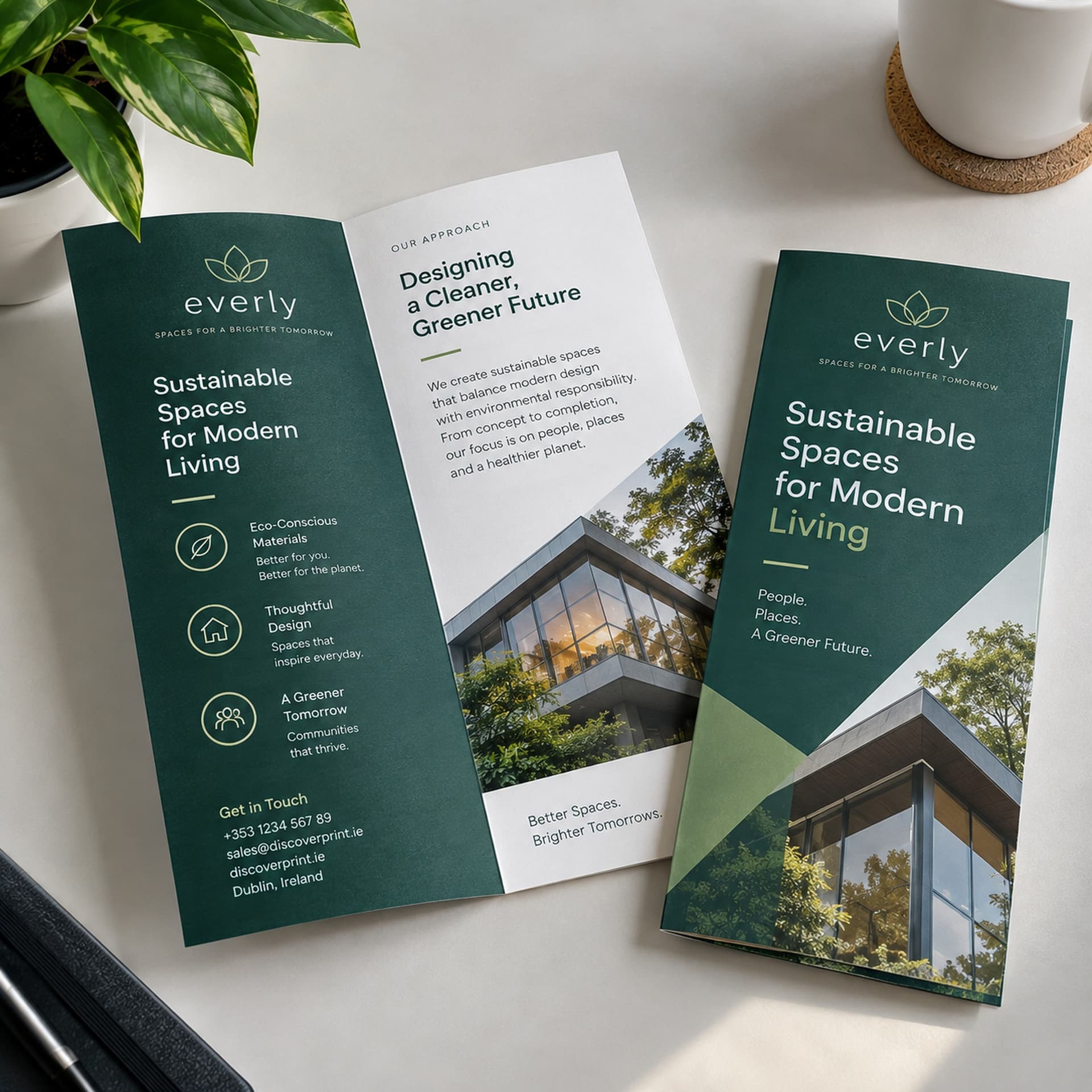 4pp DL Brochure printed by Discoverprint