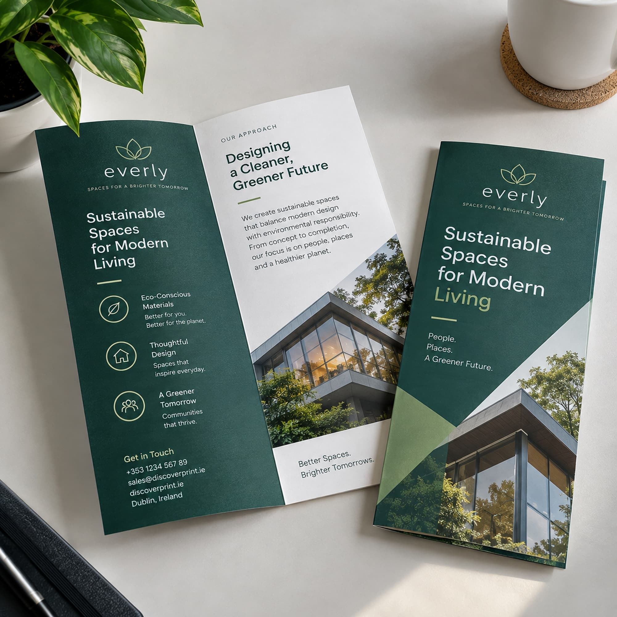 4pp DL Brochure printed by Discoverprint
