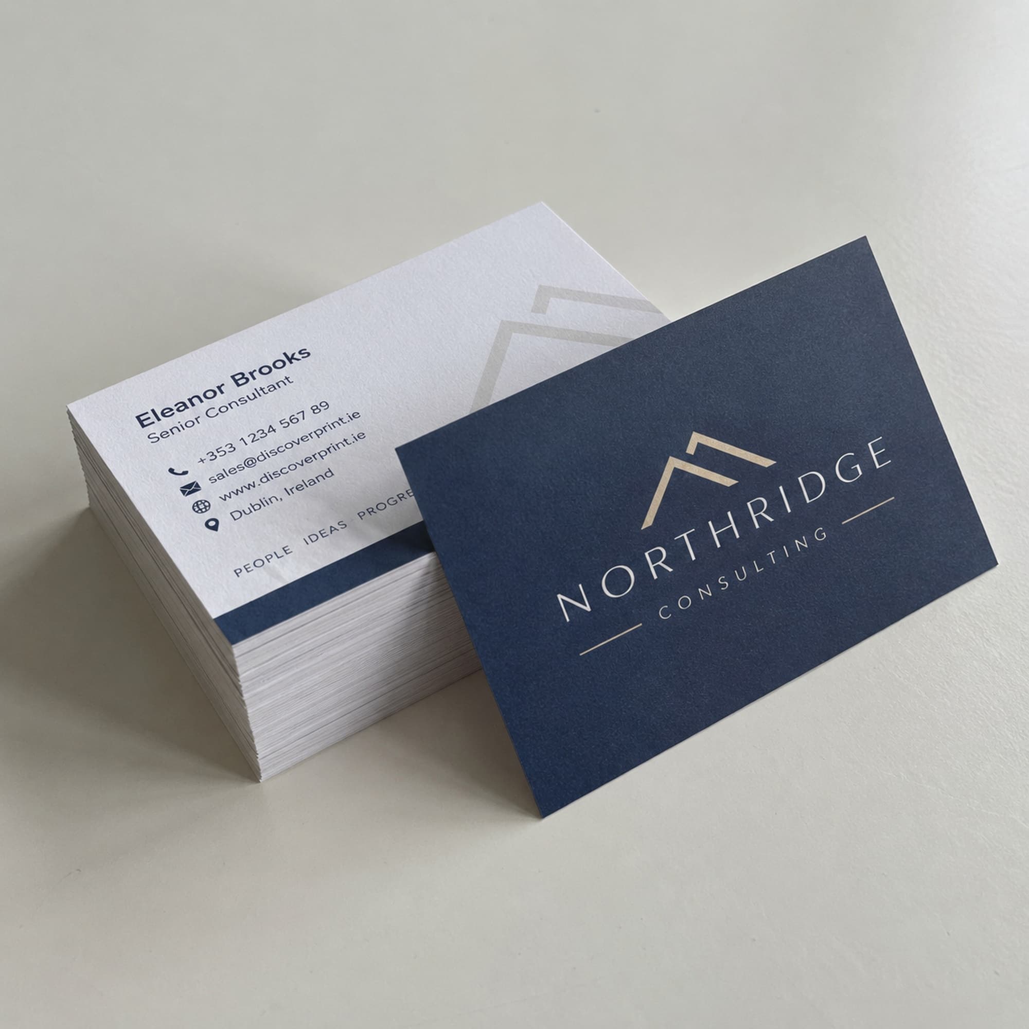 90x50mm Business Cards printed by Discoverprint