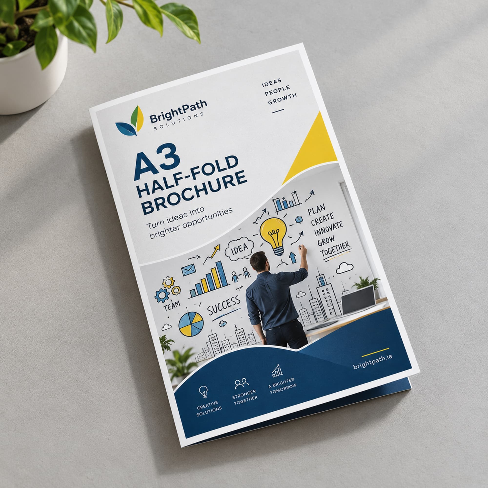 A3 Folded Brochure printed by Discoverprint