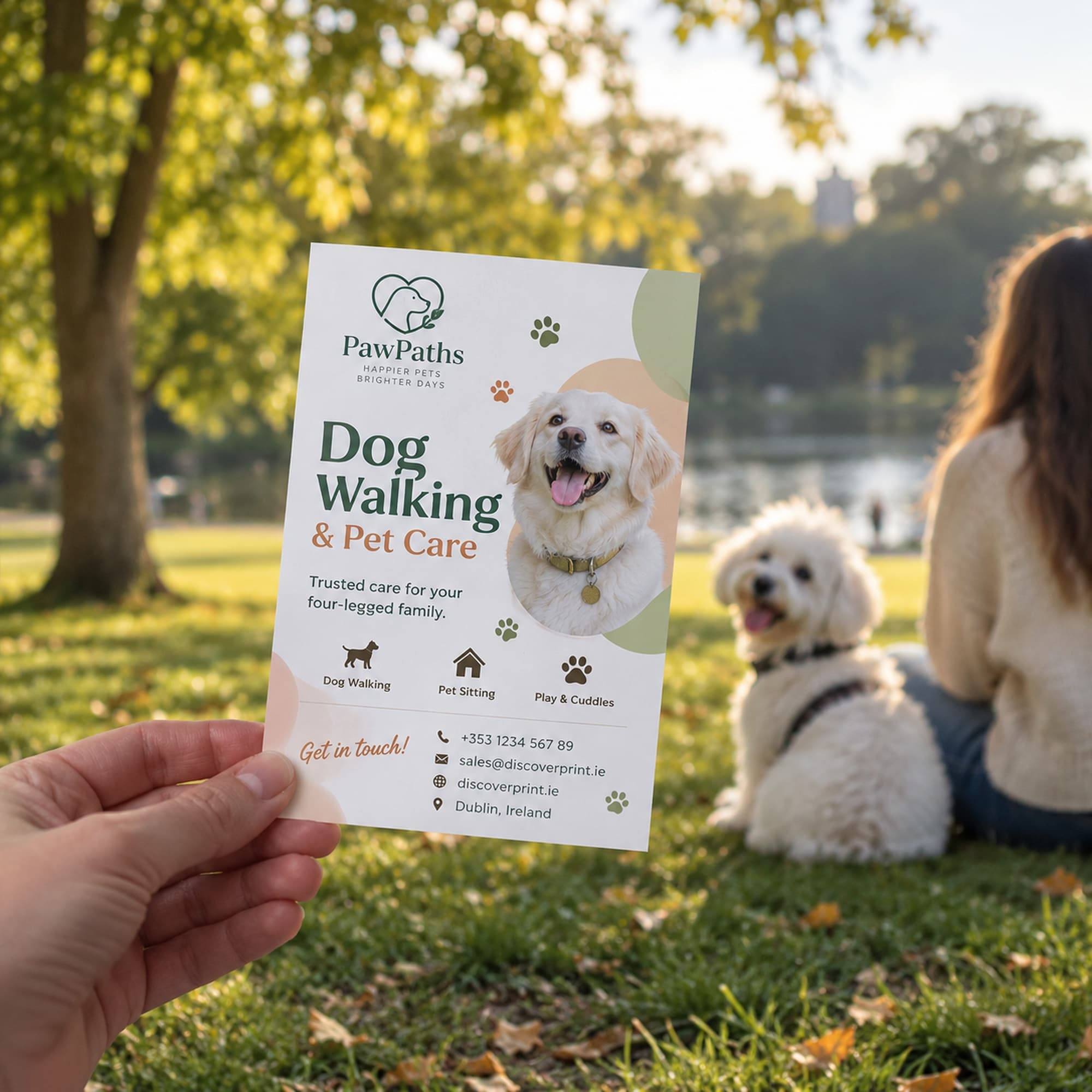 A5 Flat Leaflet printed by Discoverprint