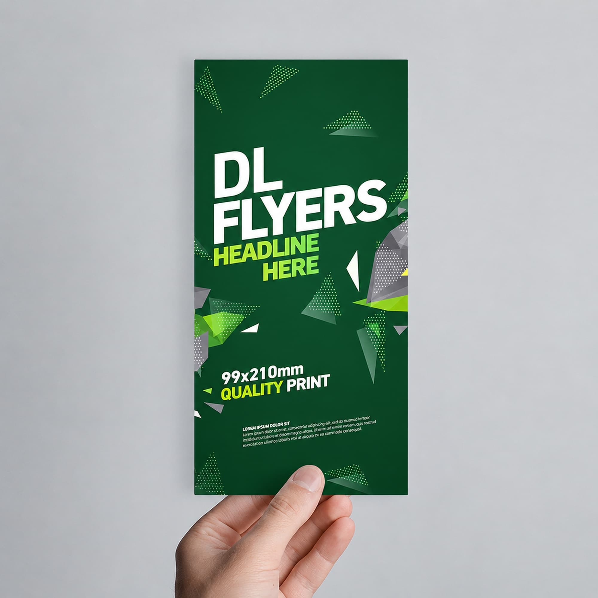 DL Flat Leaflet printed by Discoverprint