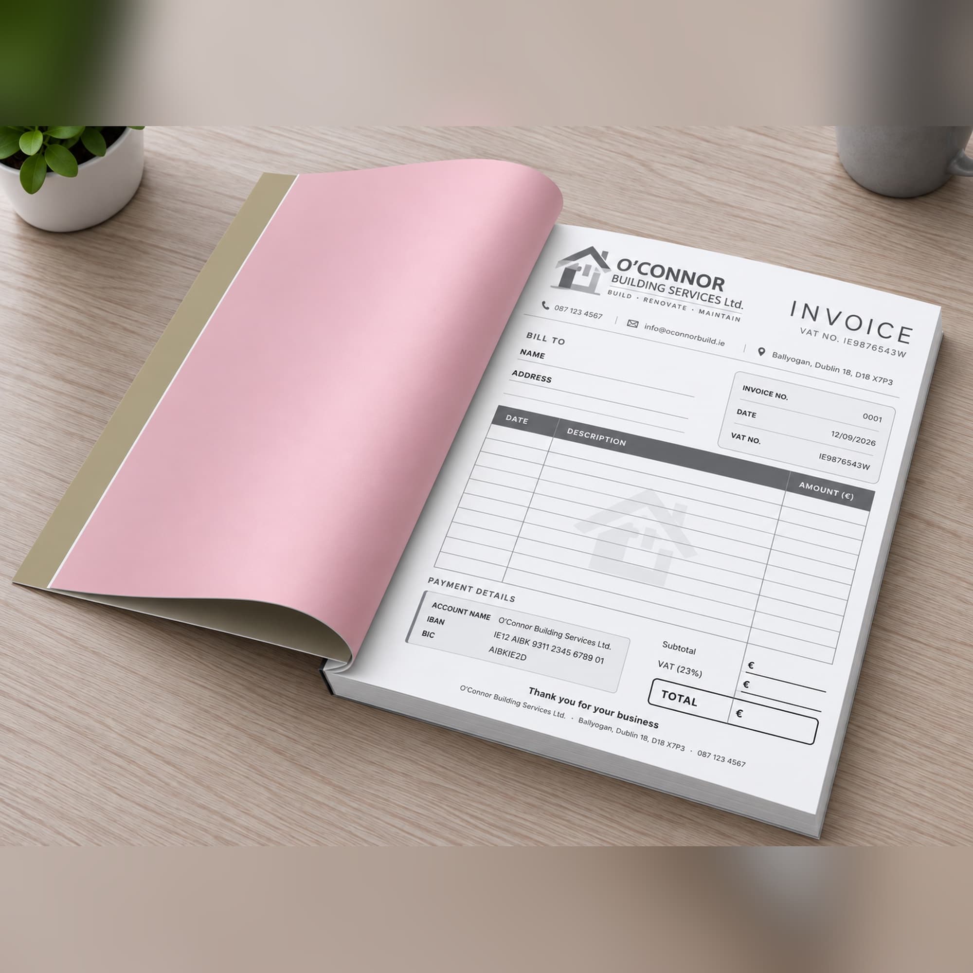 NCR Books - Upload Own Design printed by Discoverprint