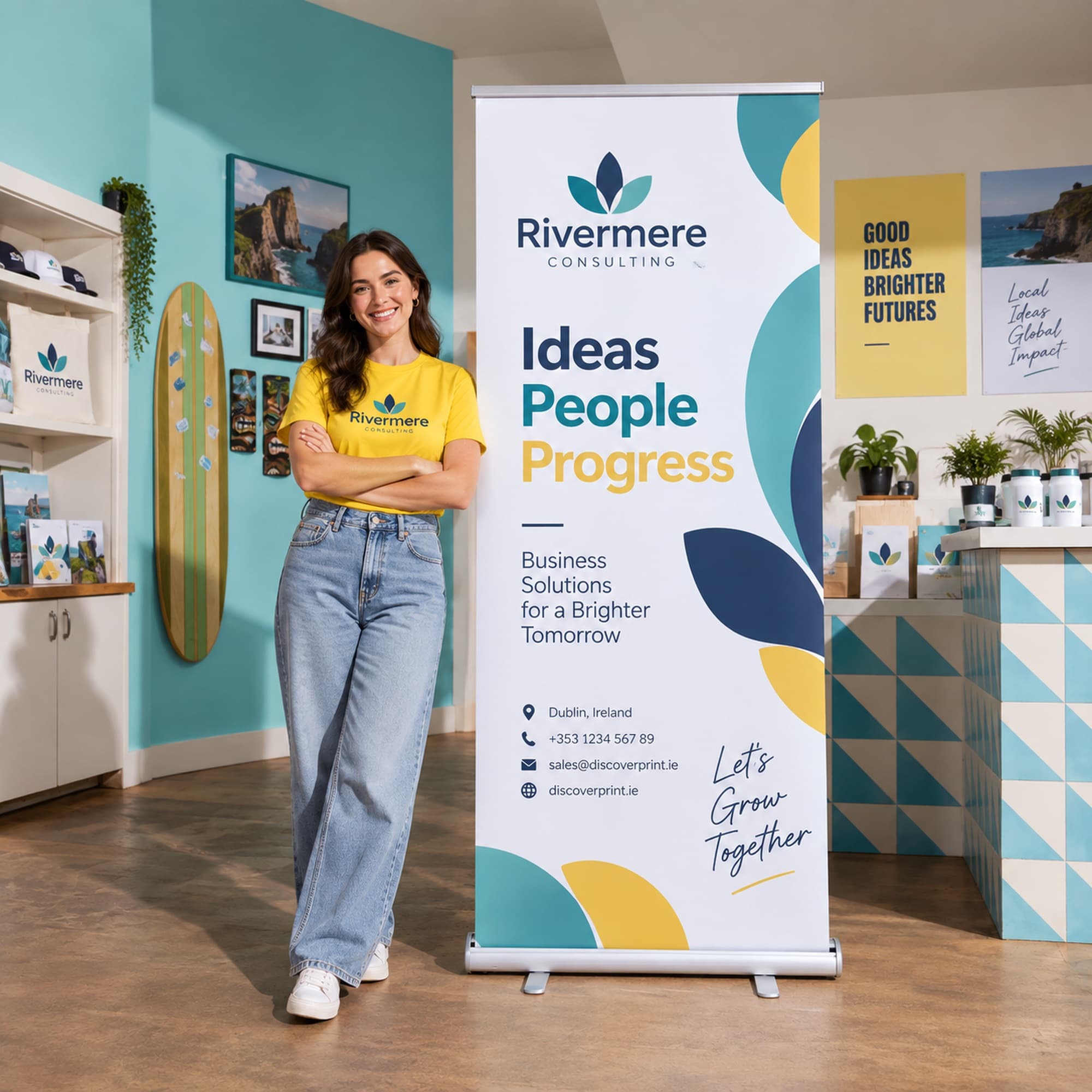 Popup Banner Printing printed by Discoverprint