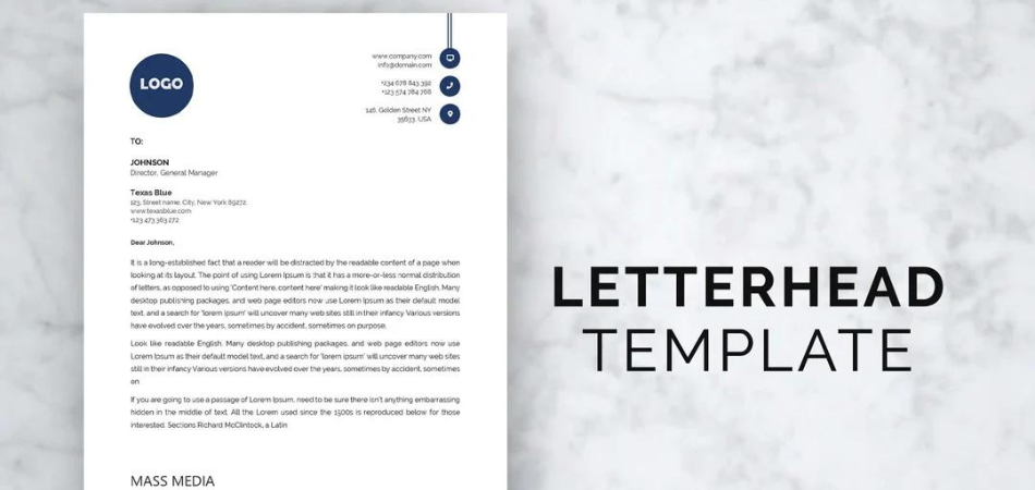 What to include in a Letterhead?